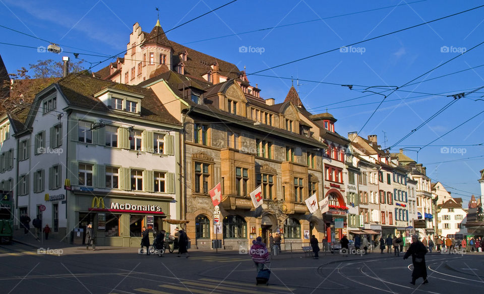 THE CITY OF BASEL SWITZERLAND