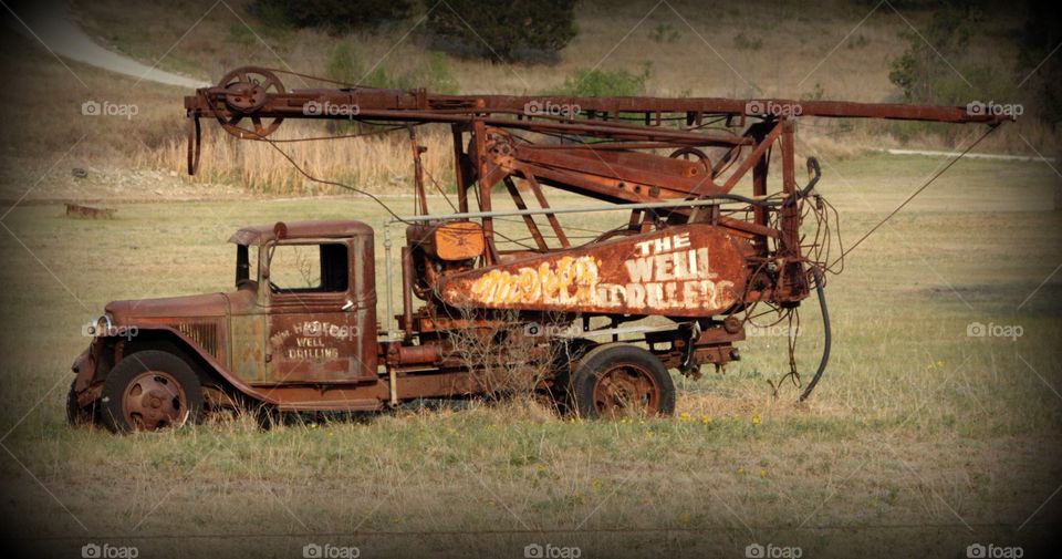 Oil field truck 