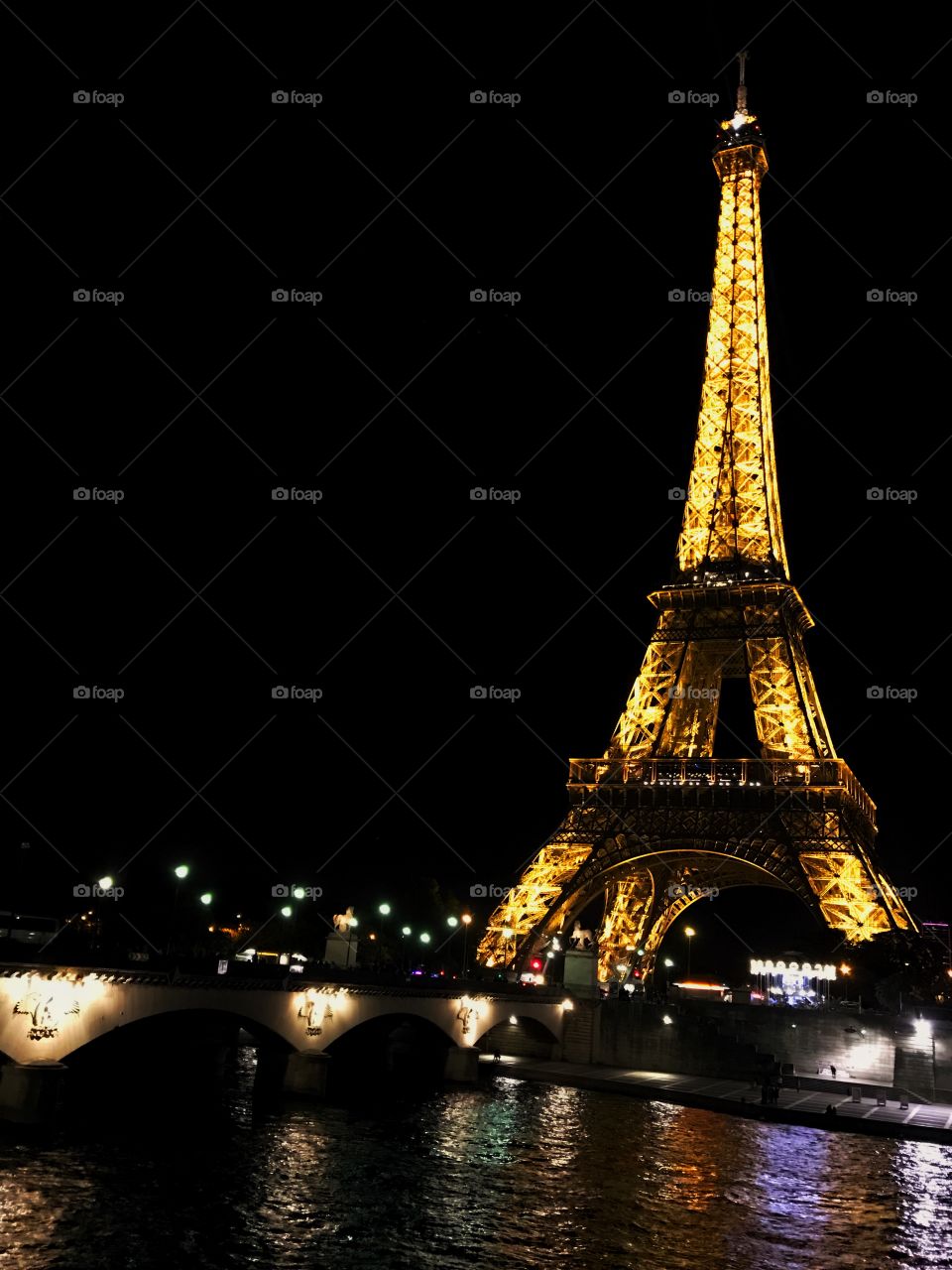 Eiffel at Night 