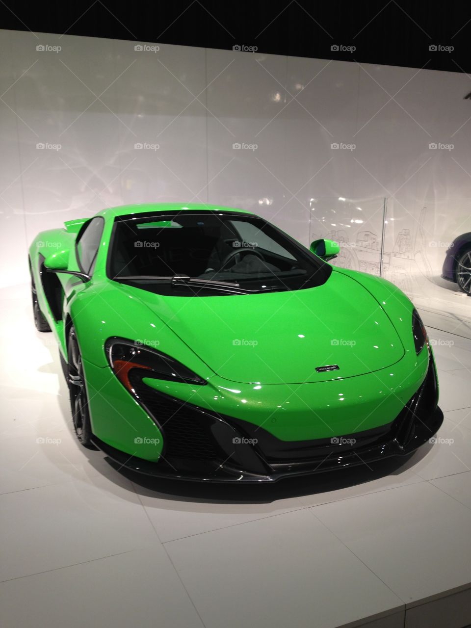 McLaren at miami auto show