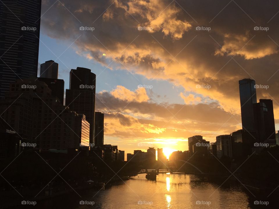 Sunset Melbourne 