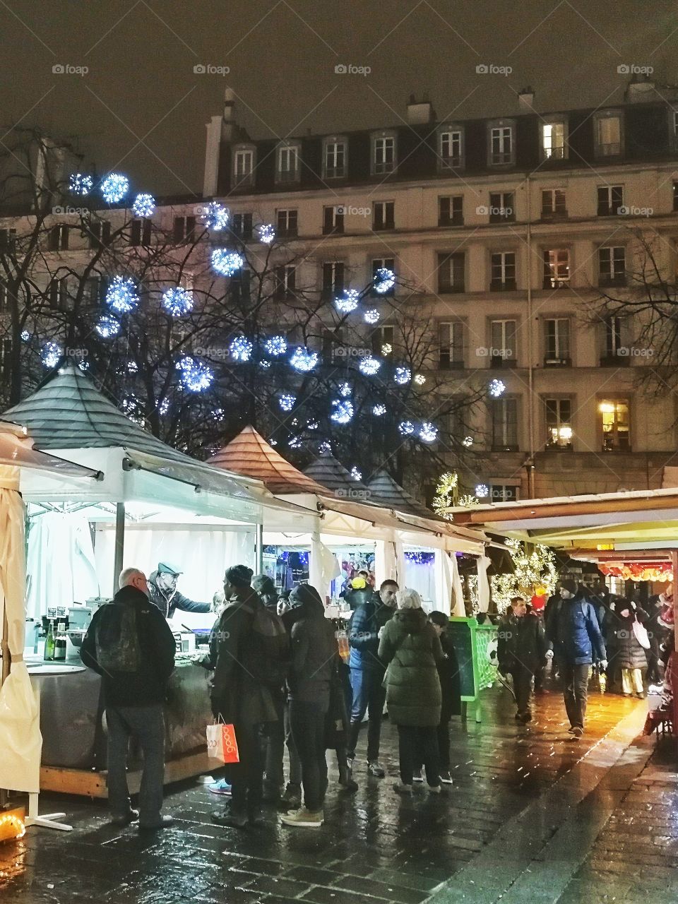 Christmas open market