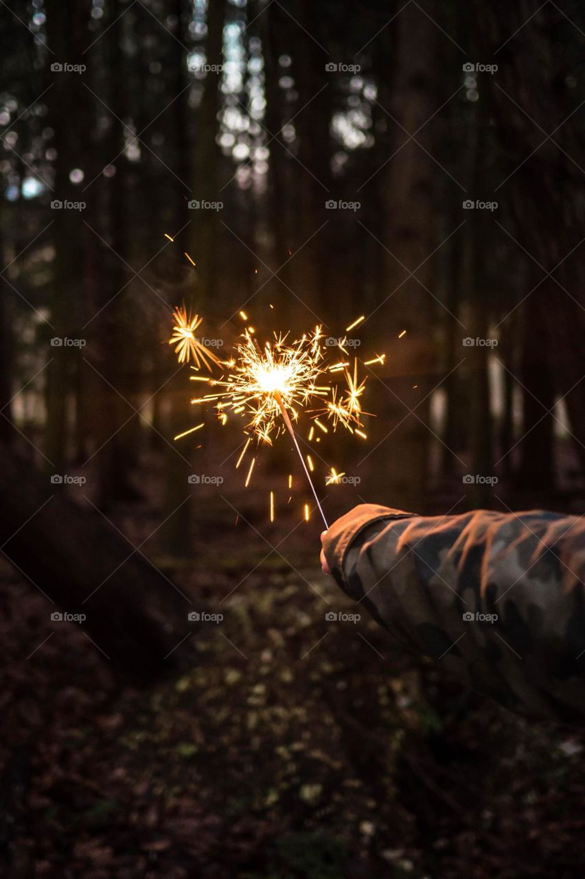 Fireworks are a class of low explosive pyrotechnic devices used for aesthetic and entertainment purposes.