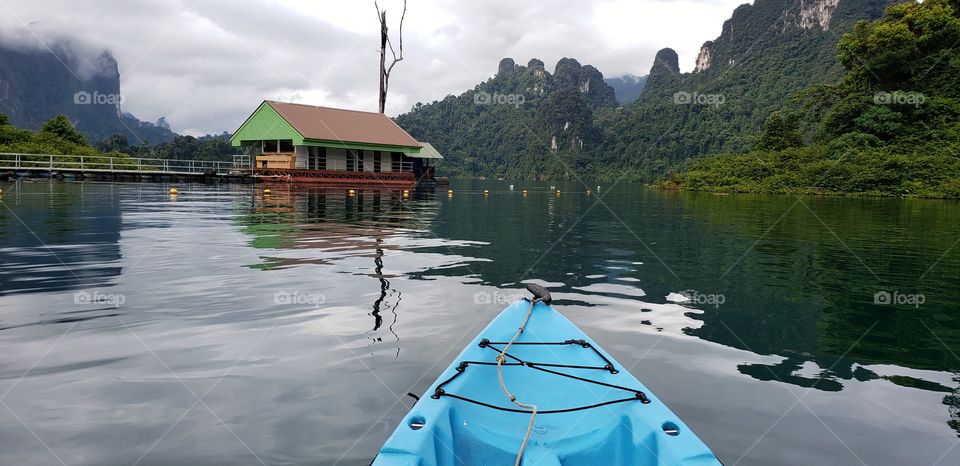 Mirror lake kayaking adventure