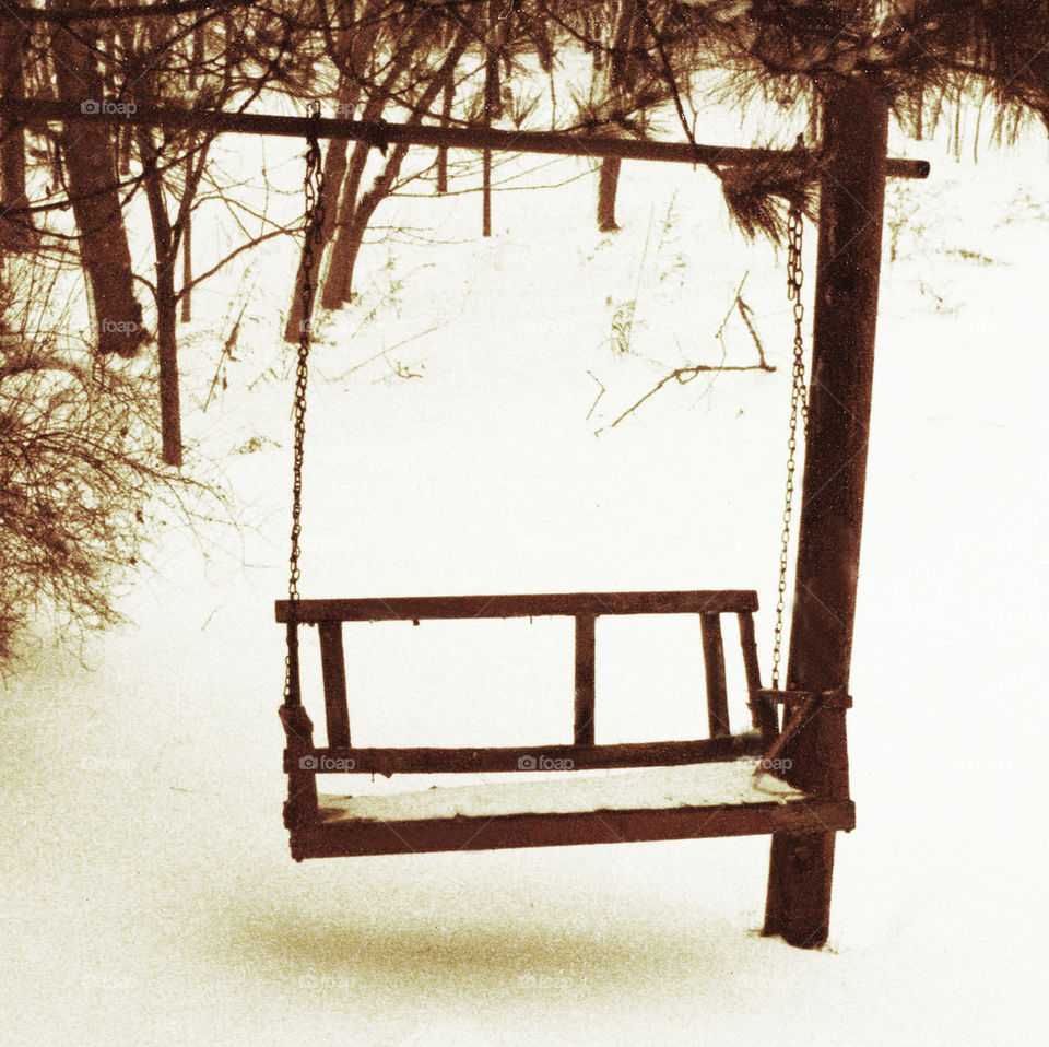 Broken Winter Swing