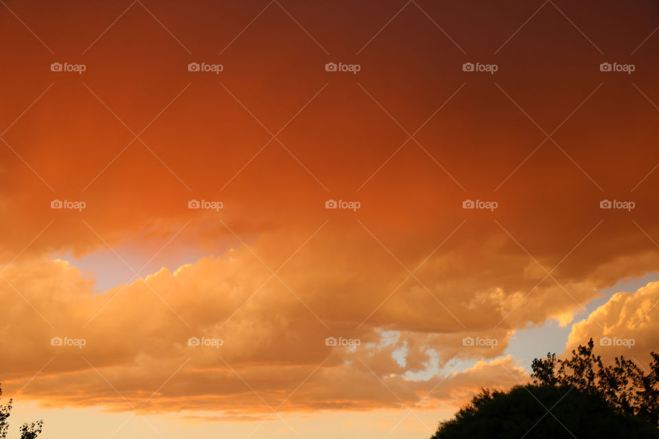 Orange sunset