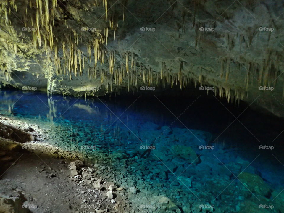 Gruta do Lago Azul. Blue Lake Cave.
Bonito, MT - Brazil