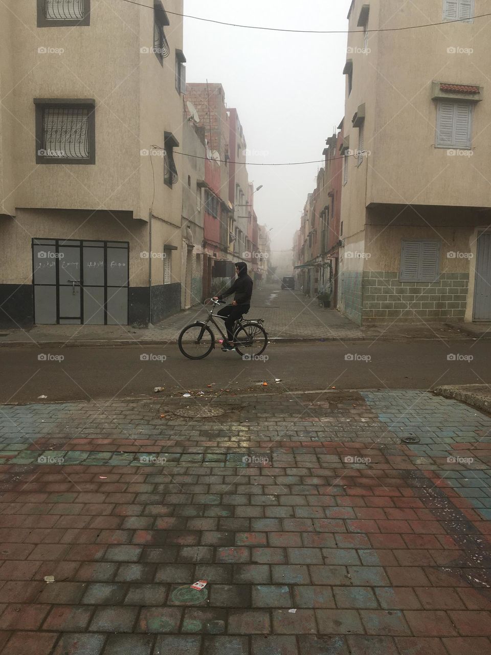Foggy weather 