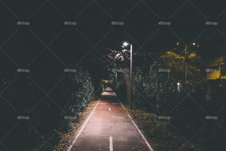 walking at night