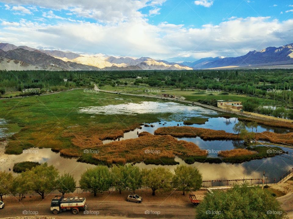 The eyes are open to all... choose where u find peace