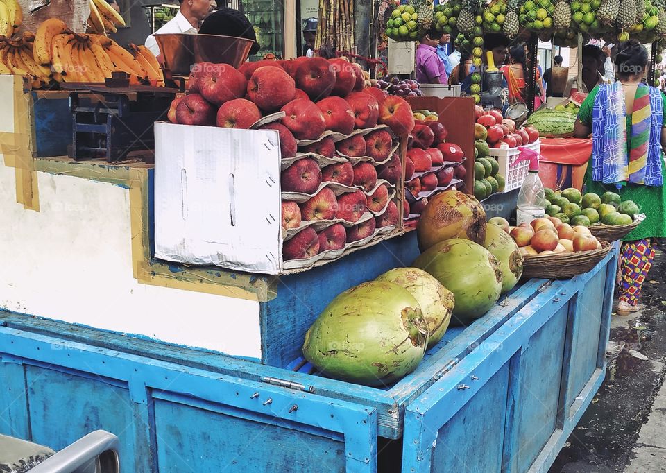 Fruit Market India.