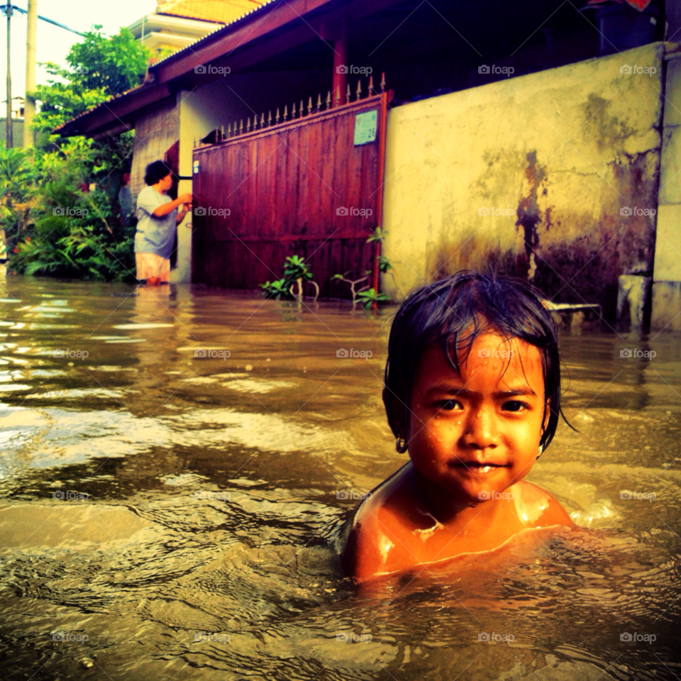 happy children child house by liquideyes
