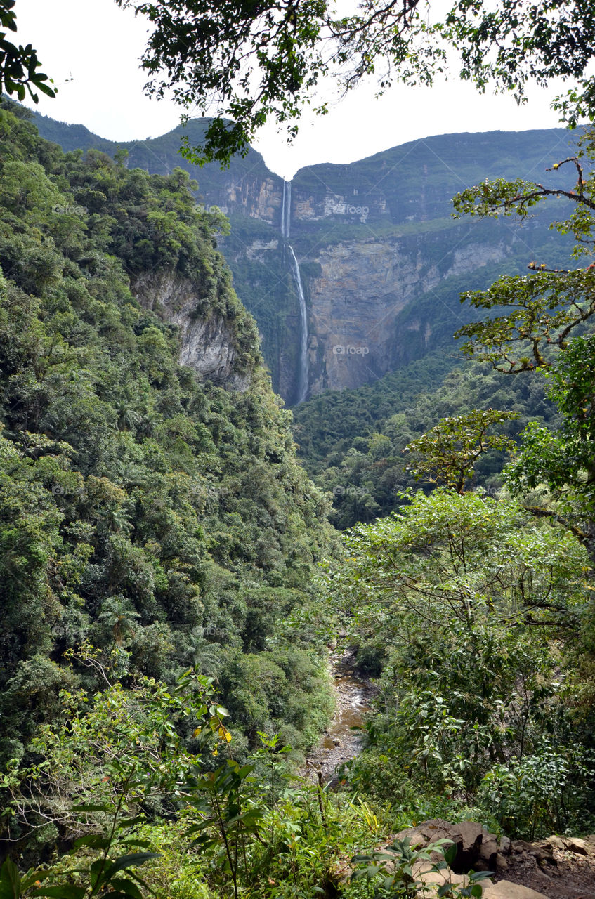 Gocta waterfall Peru