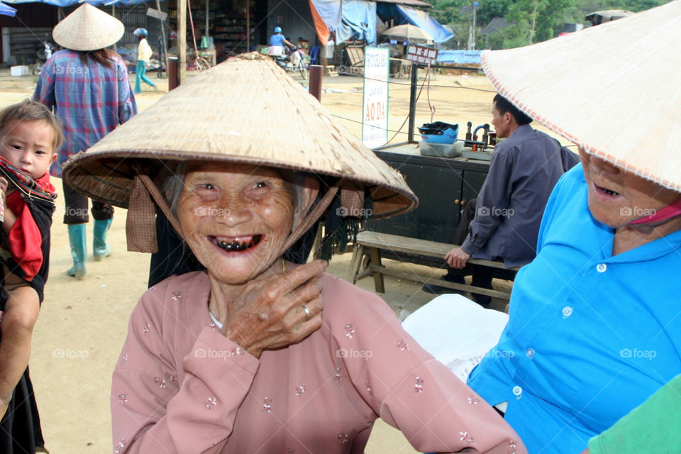 hat old wrinkles grandma by mengzishiliu