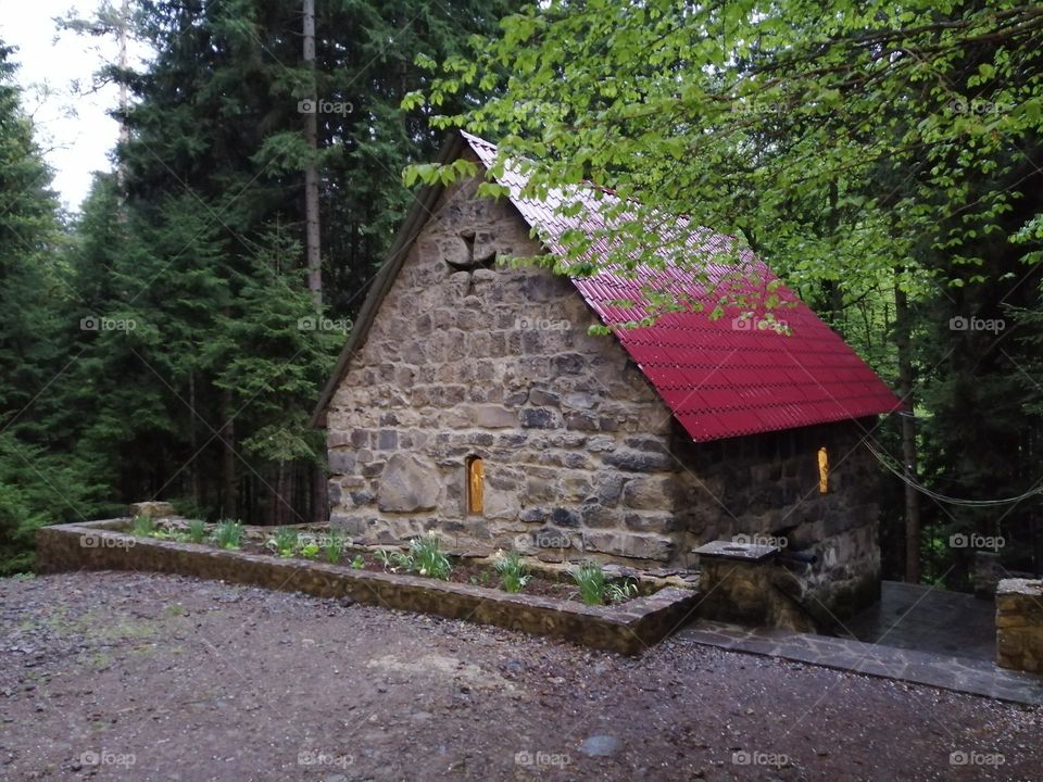 Temple of Saint Seraphim of Sarov near Borjomi, Georgia