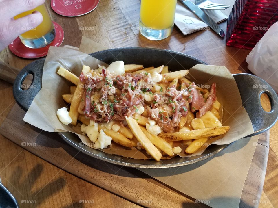 Pouting Fries in Vancouver