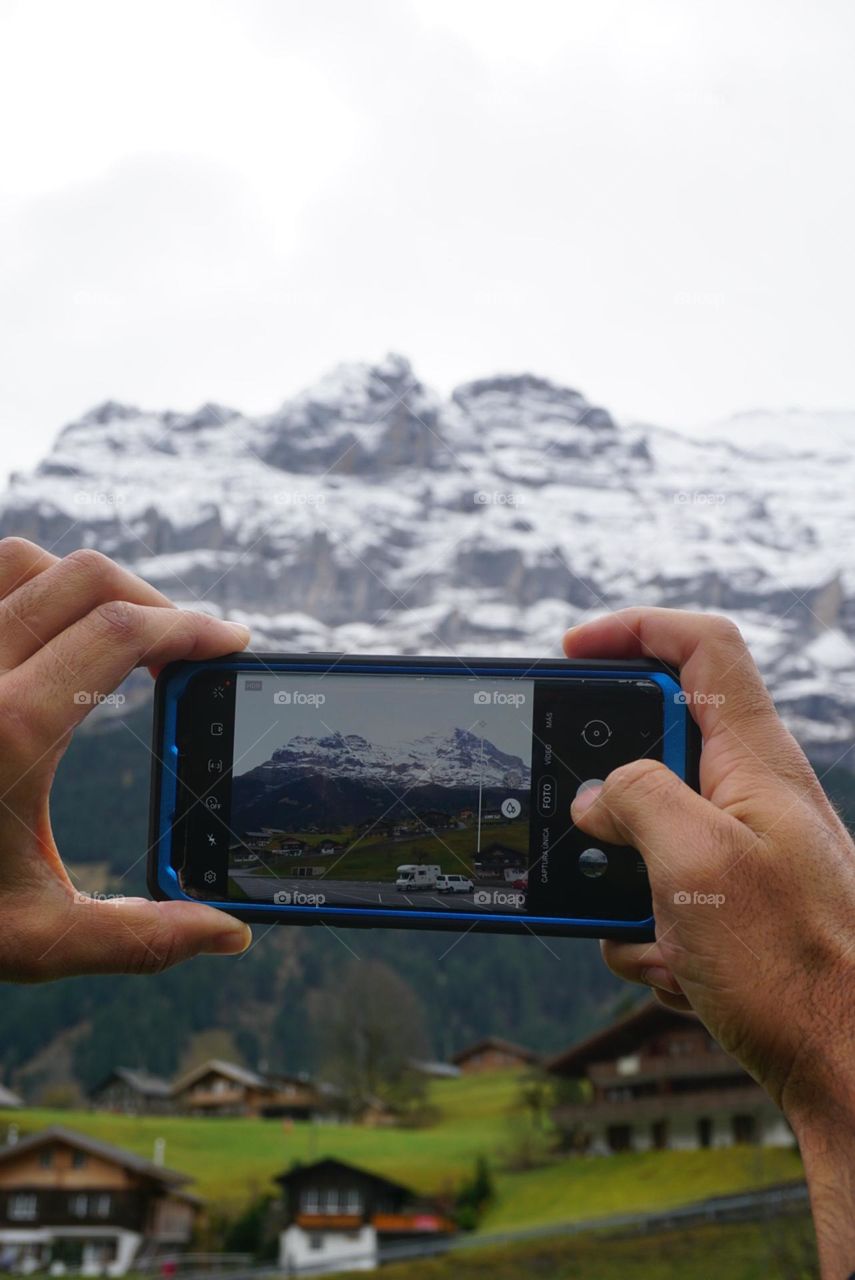 Cellphone#nature#winter#mountain