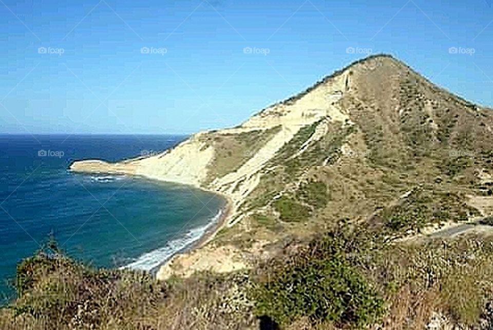 Mount and beach
