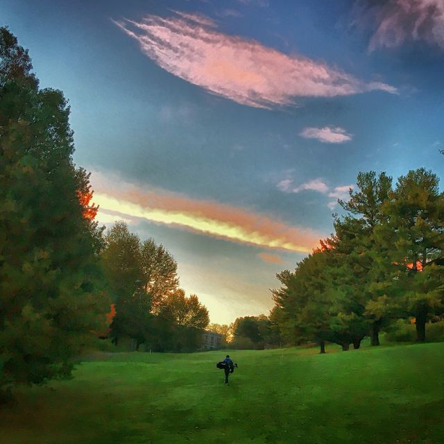 Back nine at sunrise 