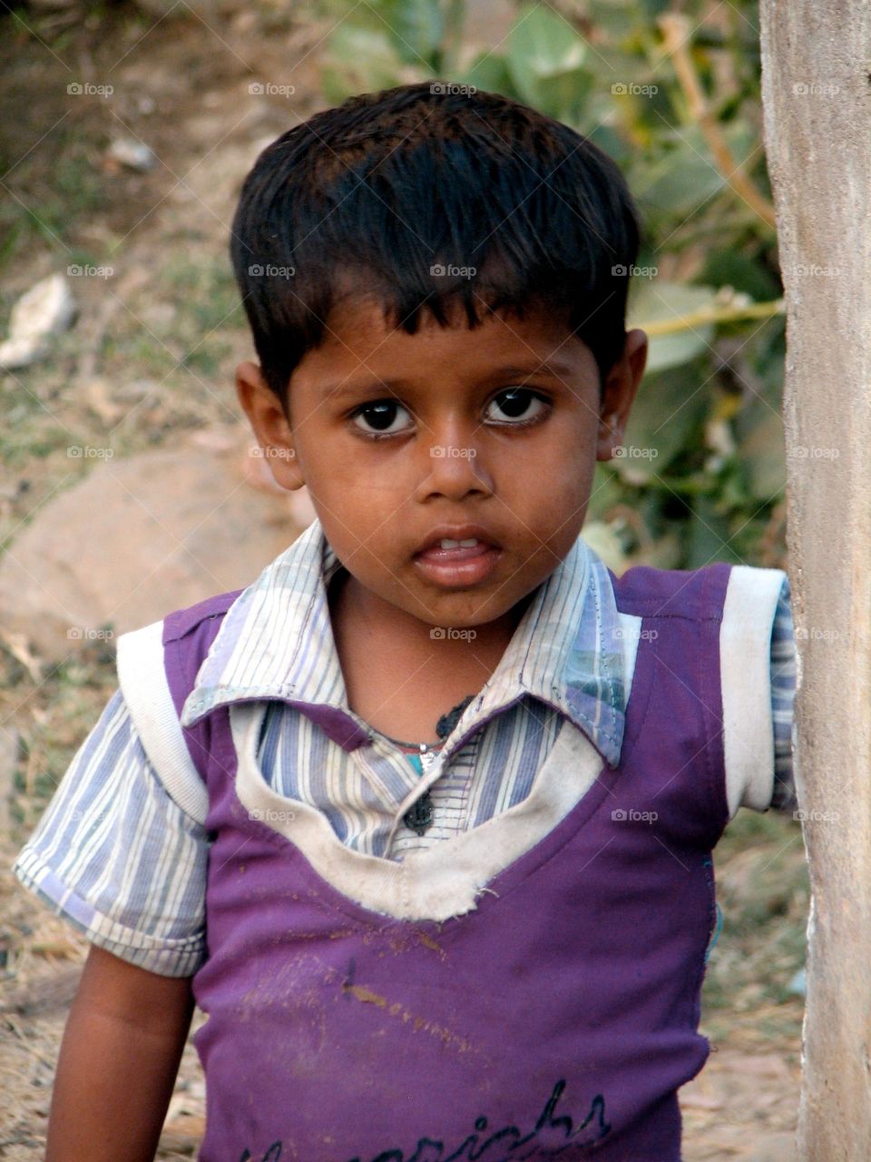 Child in India. Child in India