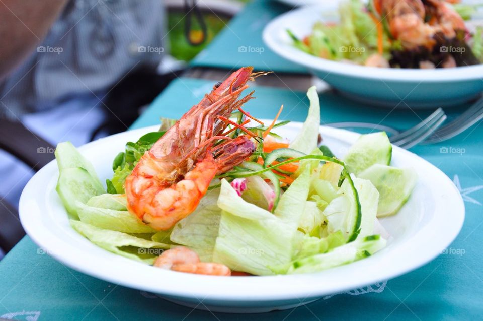 Shrimp salad