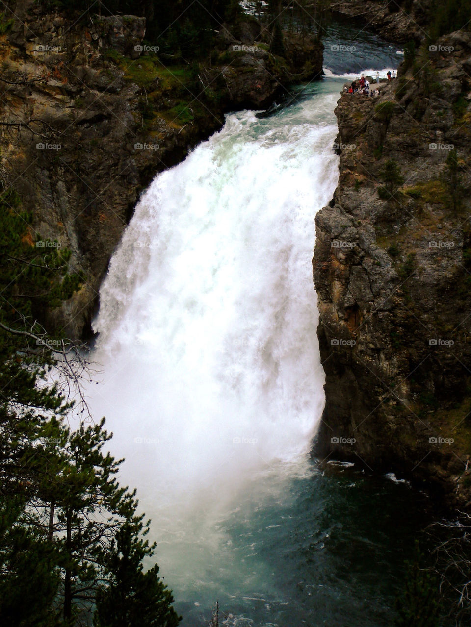 wyoming waterfall landmark yosemite by refocusphoto