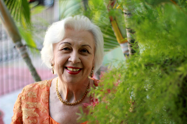 Grandmother's smille
