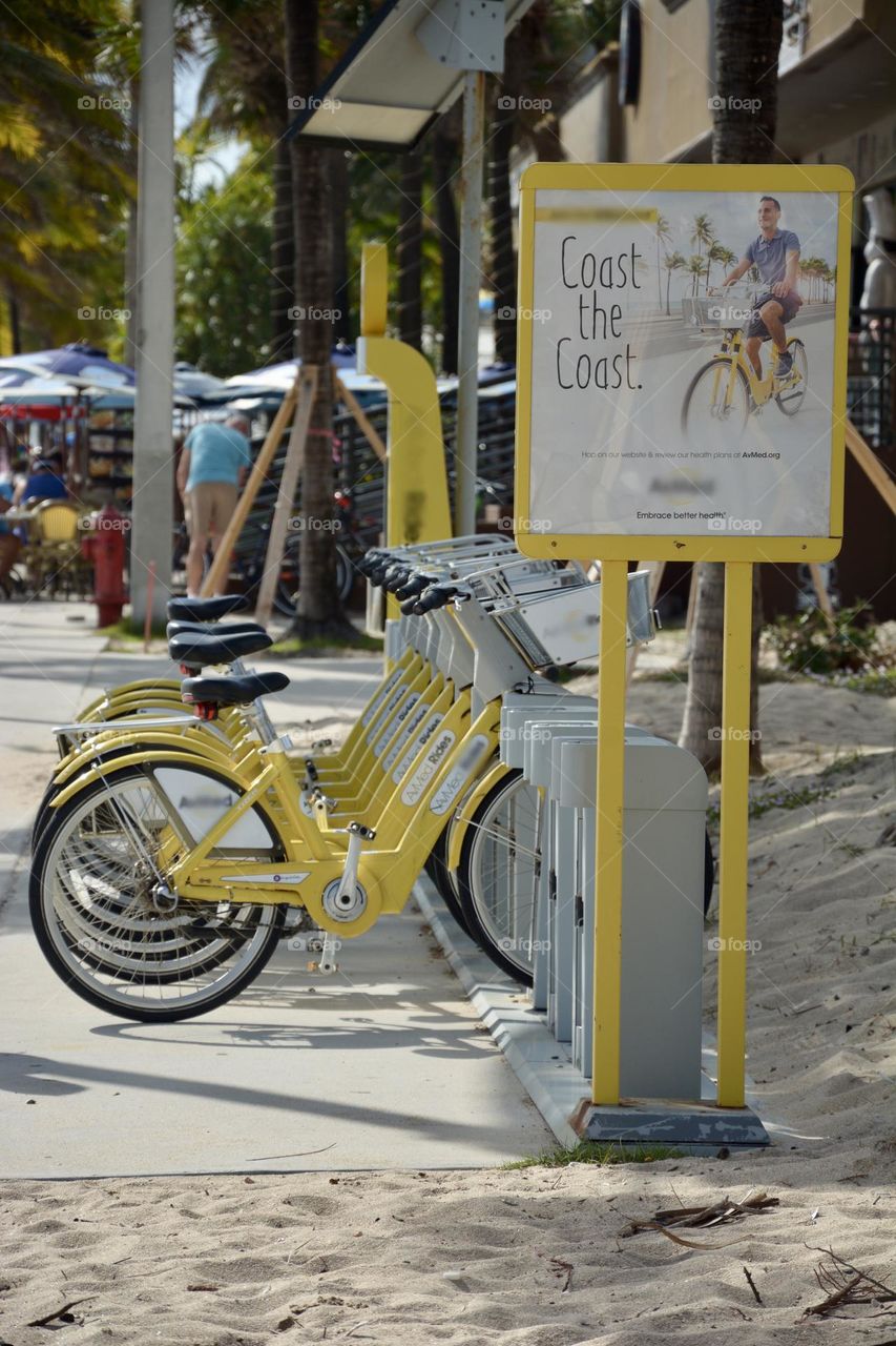 Beach bikes