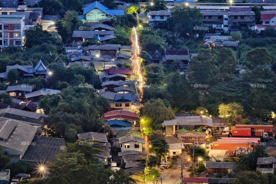Beauty light in the street
