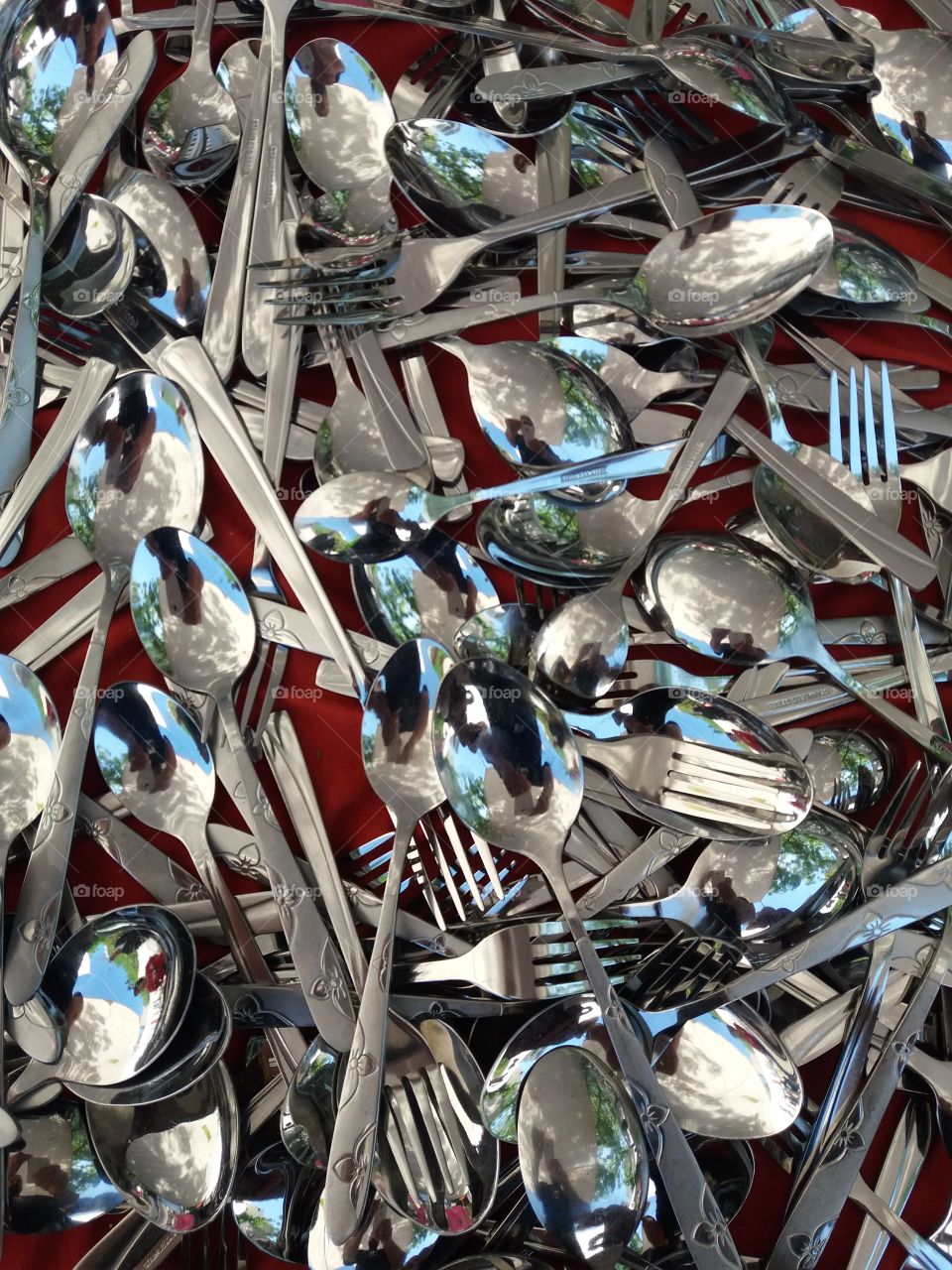 silver spoons texture
