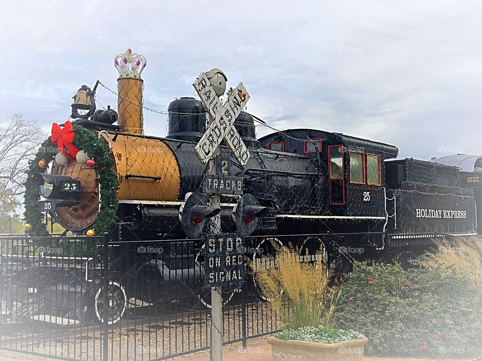 Christmas train.