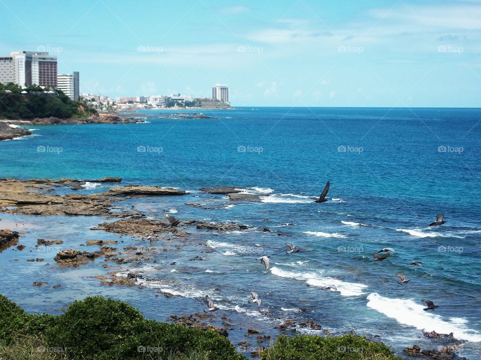"o mar, o azul, o sabado
liguei pro céu
mas sempre dava ocupado"
Praia da Barra, Salvador-BA