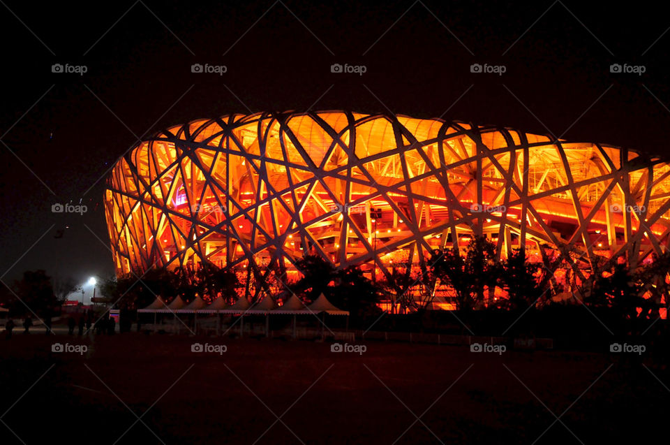 Bird nest, Beijing, China