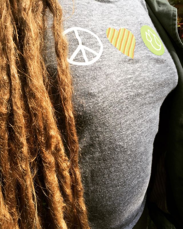 Blonde dreads 