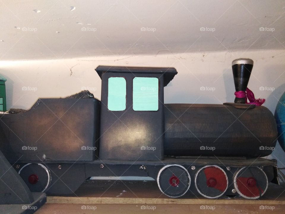 Поезд для декорации