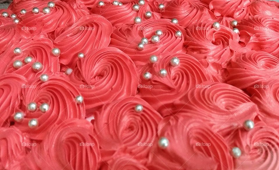 Decoration on the cake