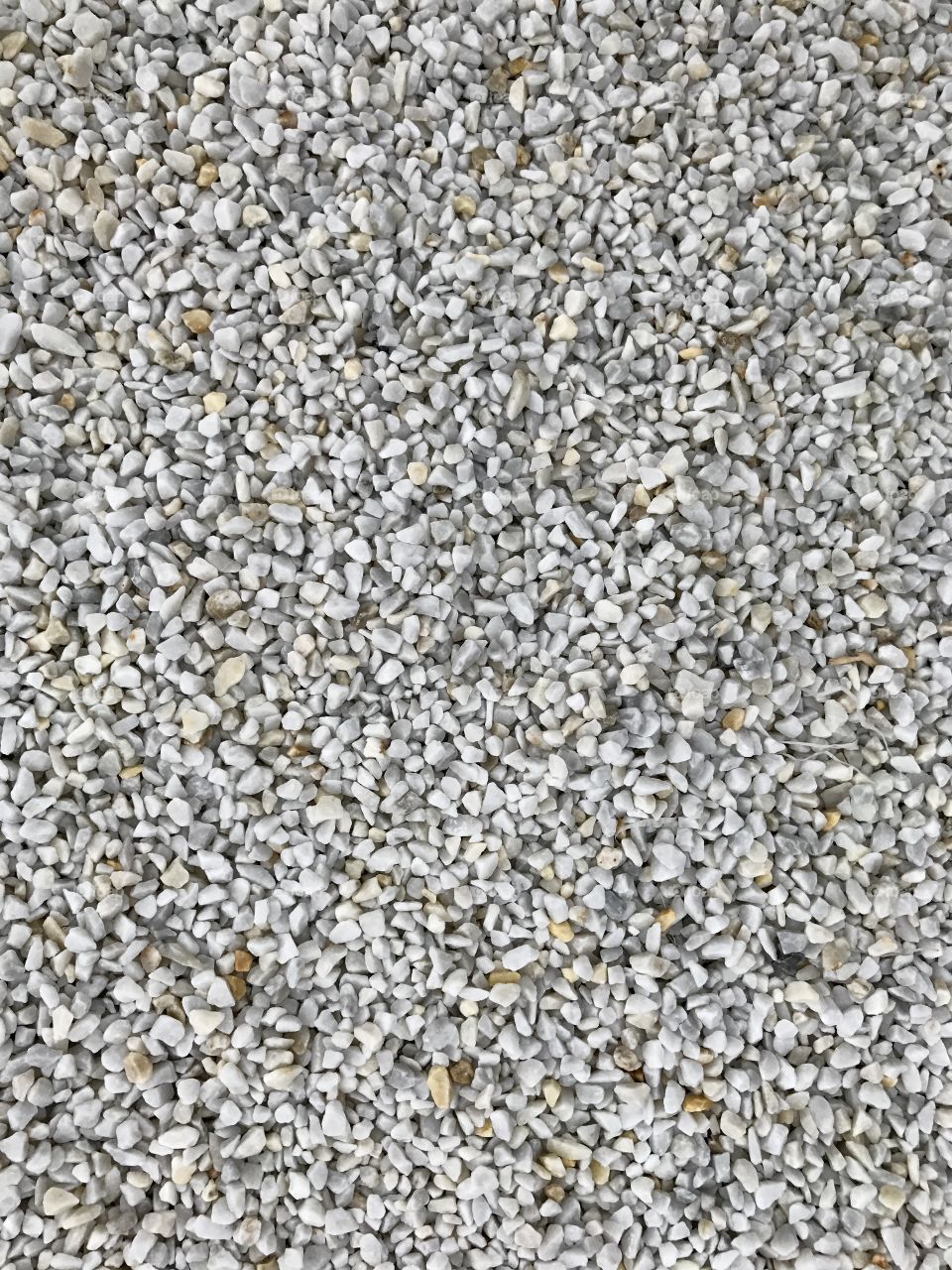 A lot of small stones 