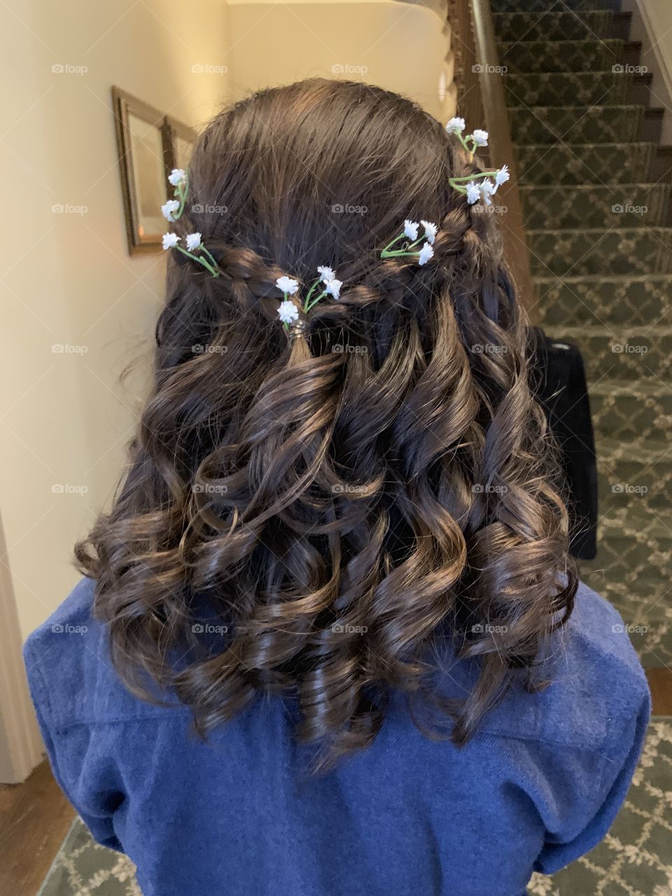 Bridesmaid hair