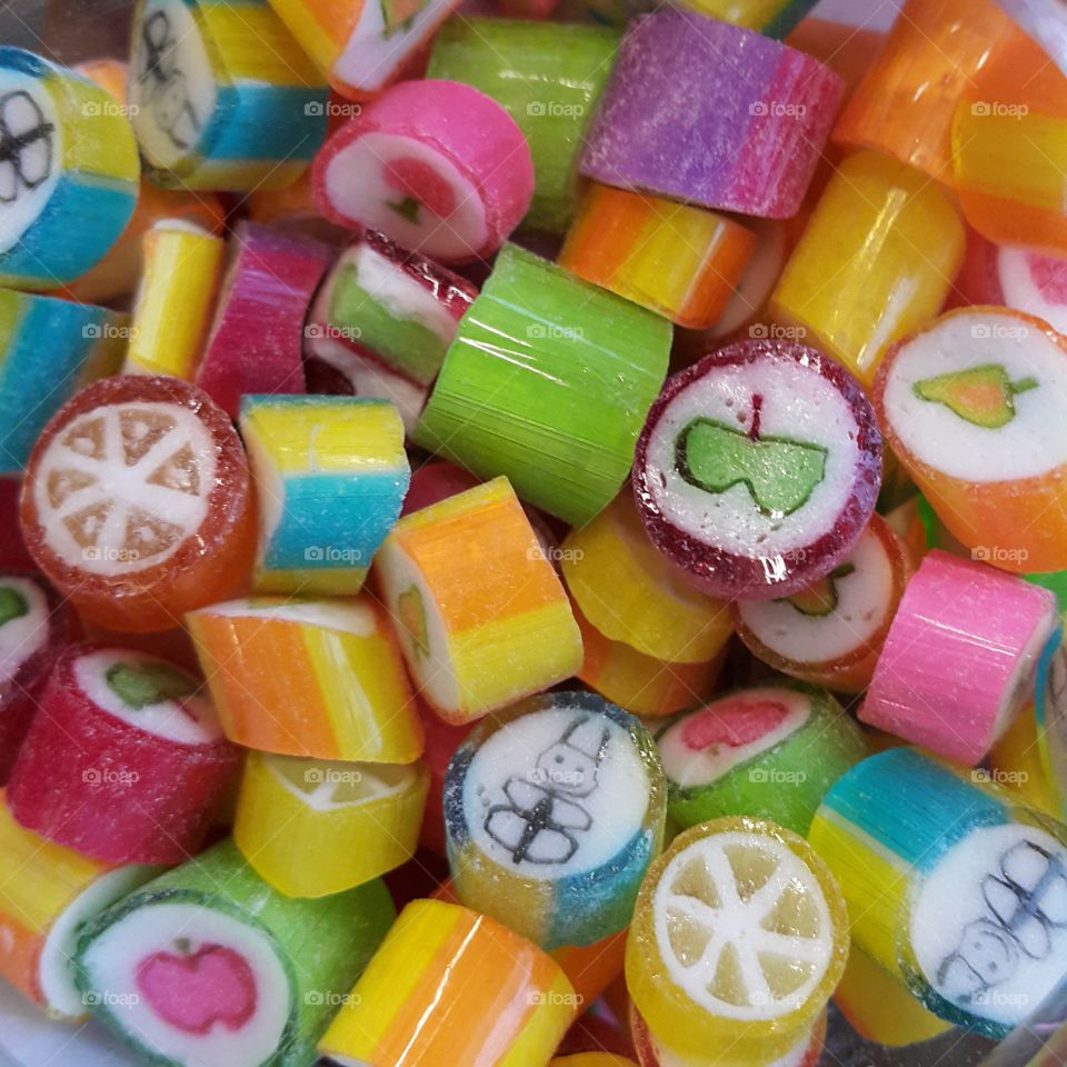 colour of candy