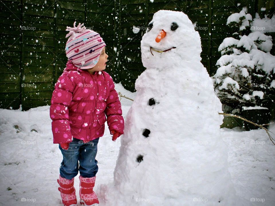 Building a snowman