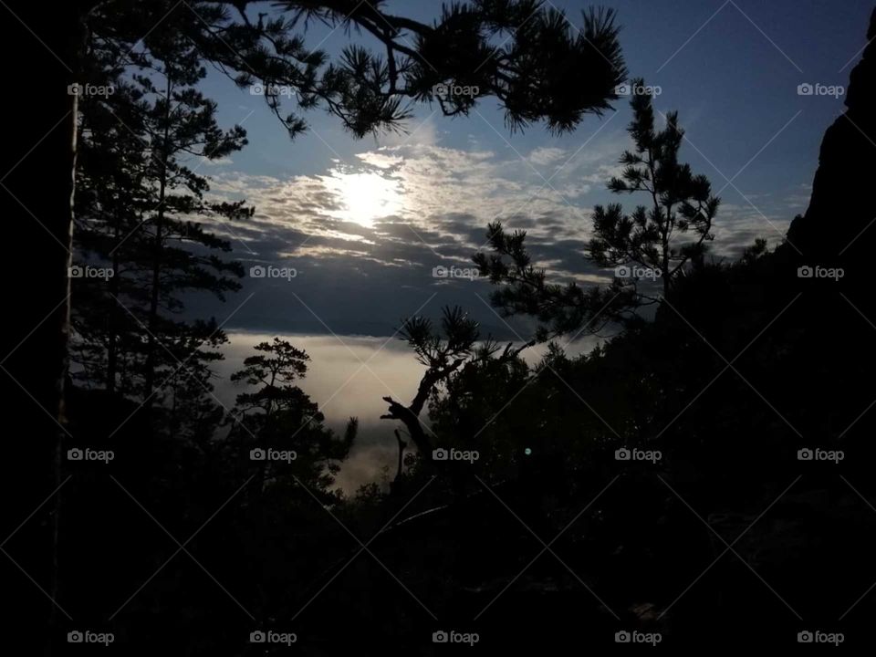 Закат в Батуми. Грузия./Sunset in Batumi. Georgia.