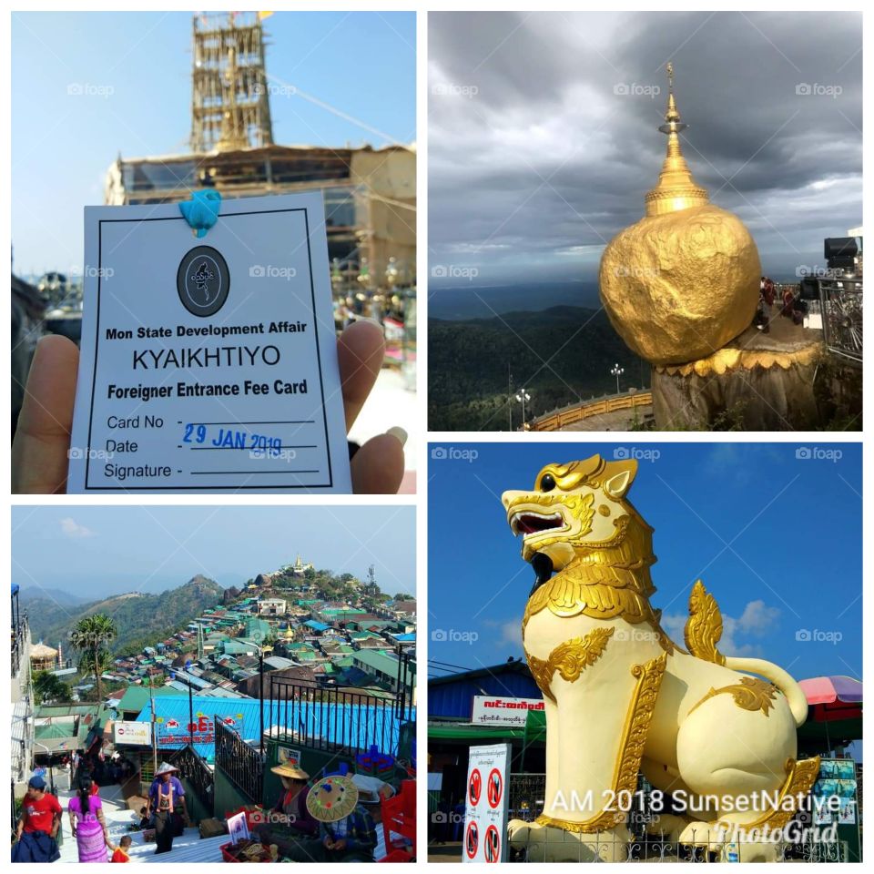 One of the temples I visited in Myanmar