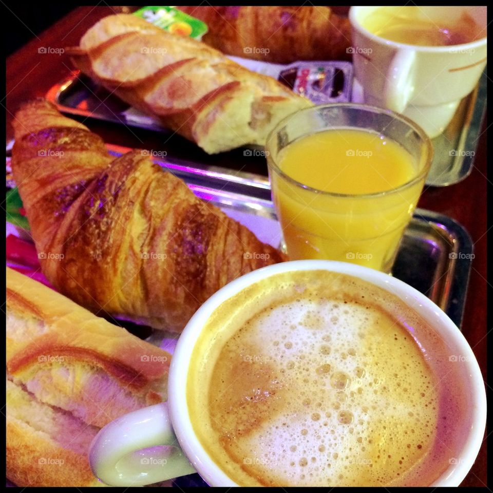 Breakfast in Paris