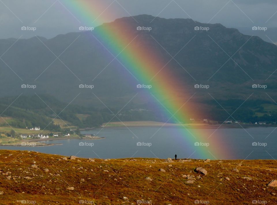Scotland rainbow