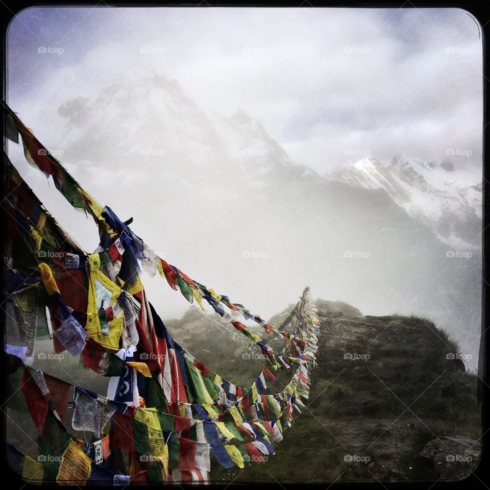 Trekking in the Himalayas 