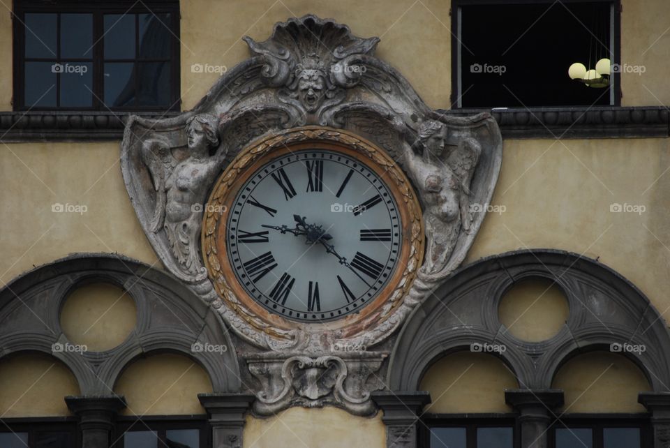 Clock in Italy