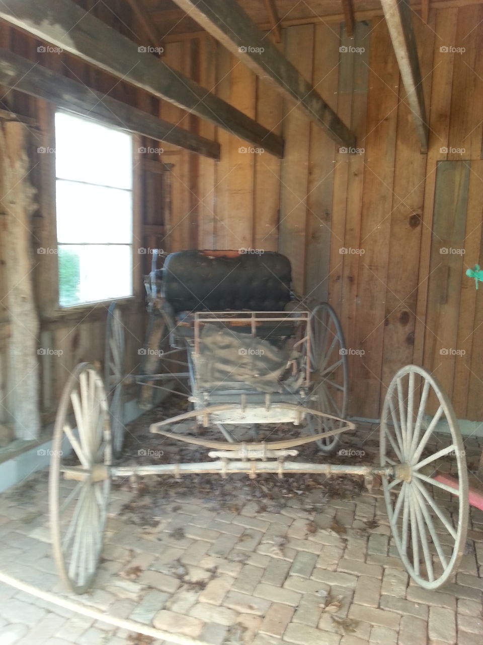 No Person, Carriage, Cart, Wagon, Wood