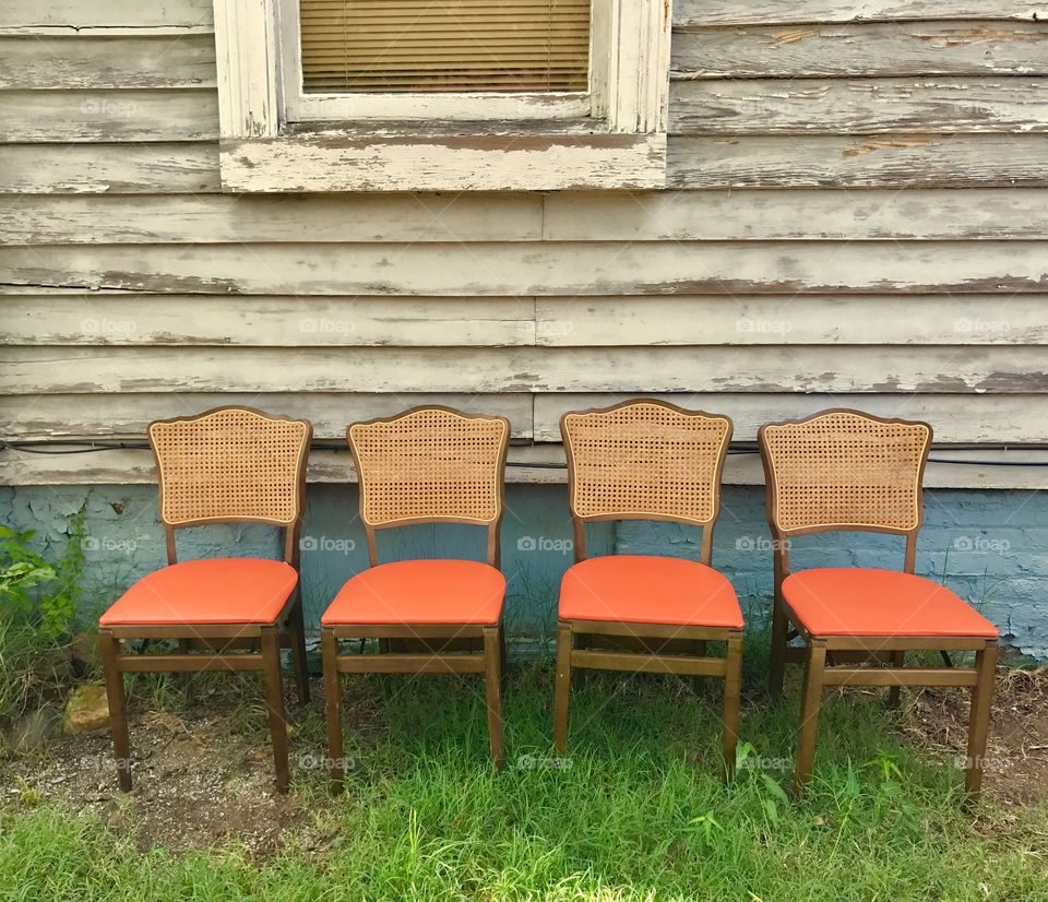 Orange Chairs