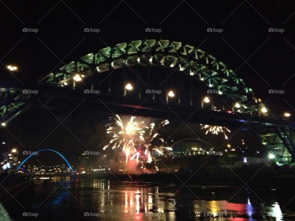 fireworks sage nye millennium bridge by akofthebige