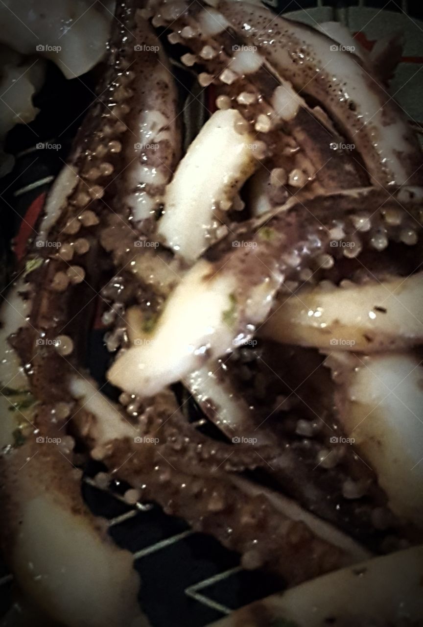 Ramen Time gesoyaki squid tentacle
